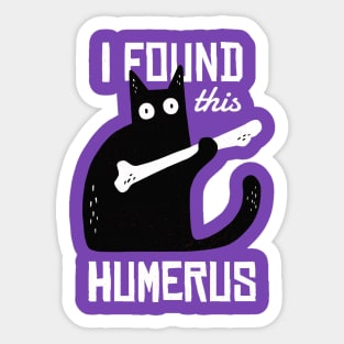 funny cat Sticker